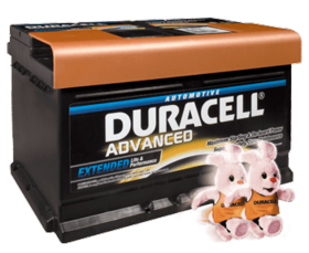 Auto accu's Duracell 12volt