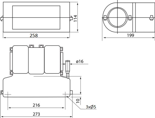 Cabinekachel 12 Volt
